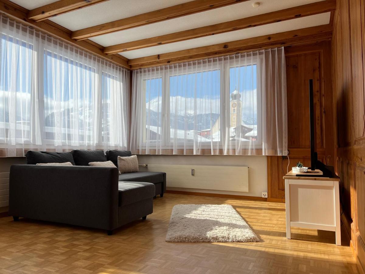 Ferienwohnung Dorfzentrum Disentis Esterno foto