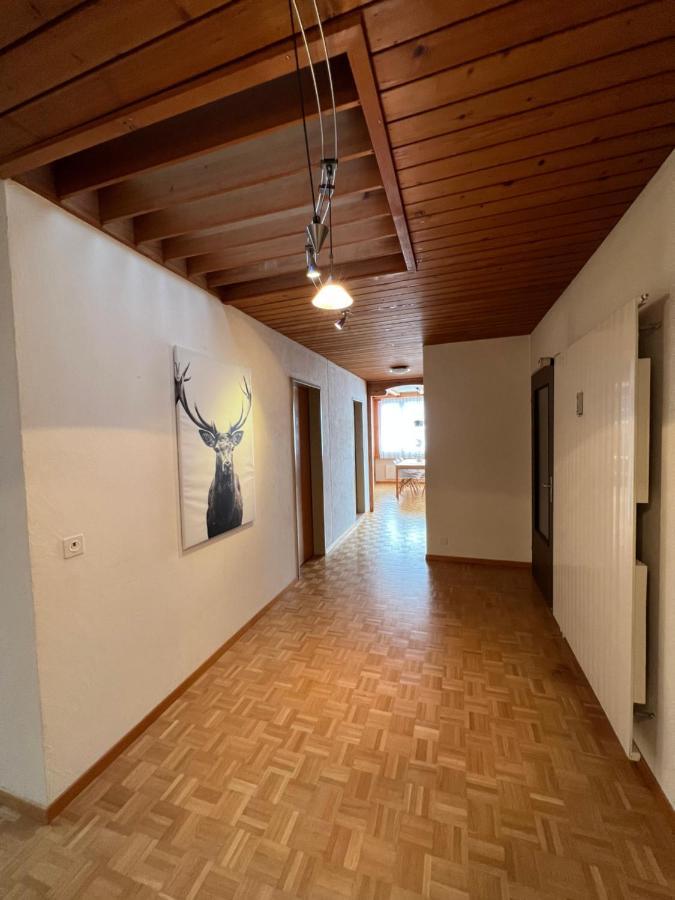 Ferienwohnung Dorfzentrum Disentis Esterno foto